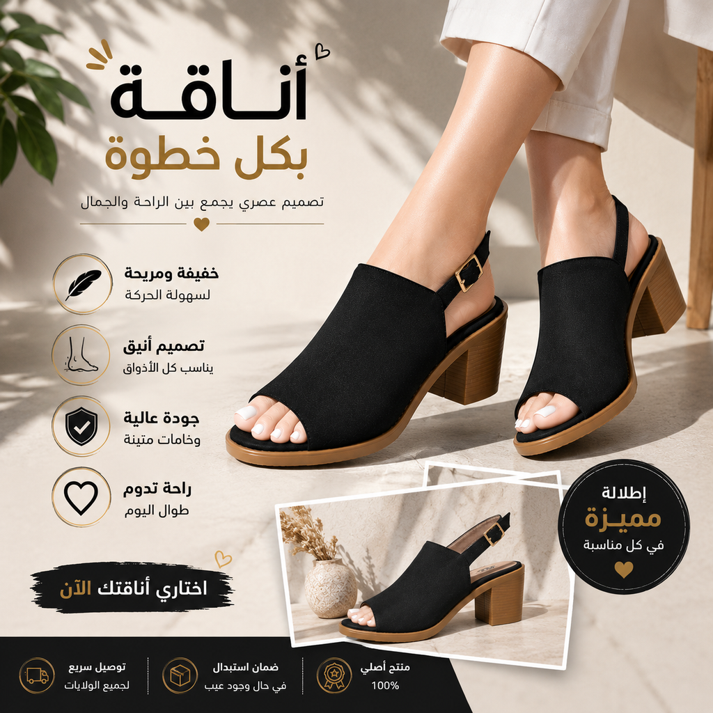 👠 Élégance 2026 – Sandales Femme Chic & Confort