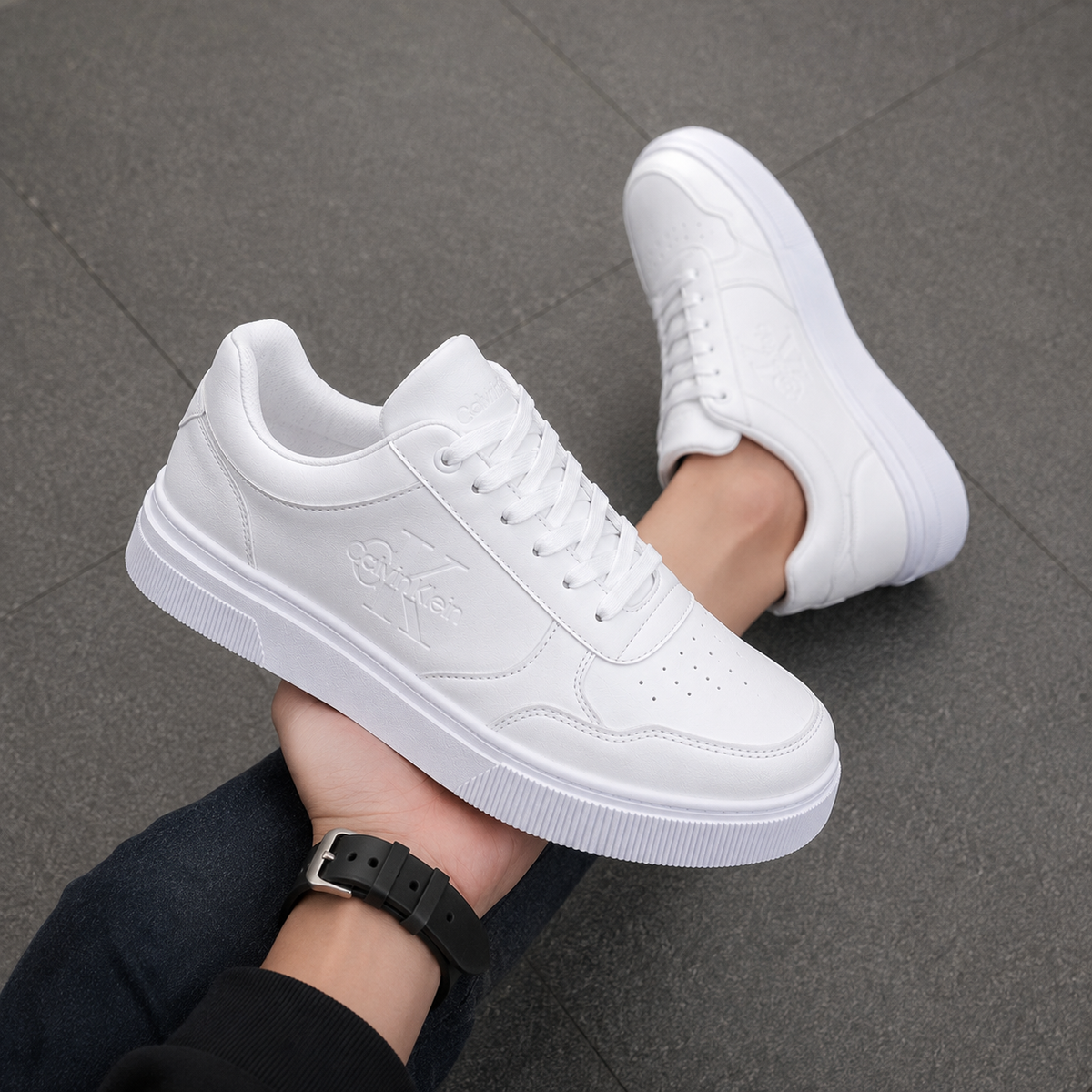 👟 CaIvin KIein – Sneakers Blanches