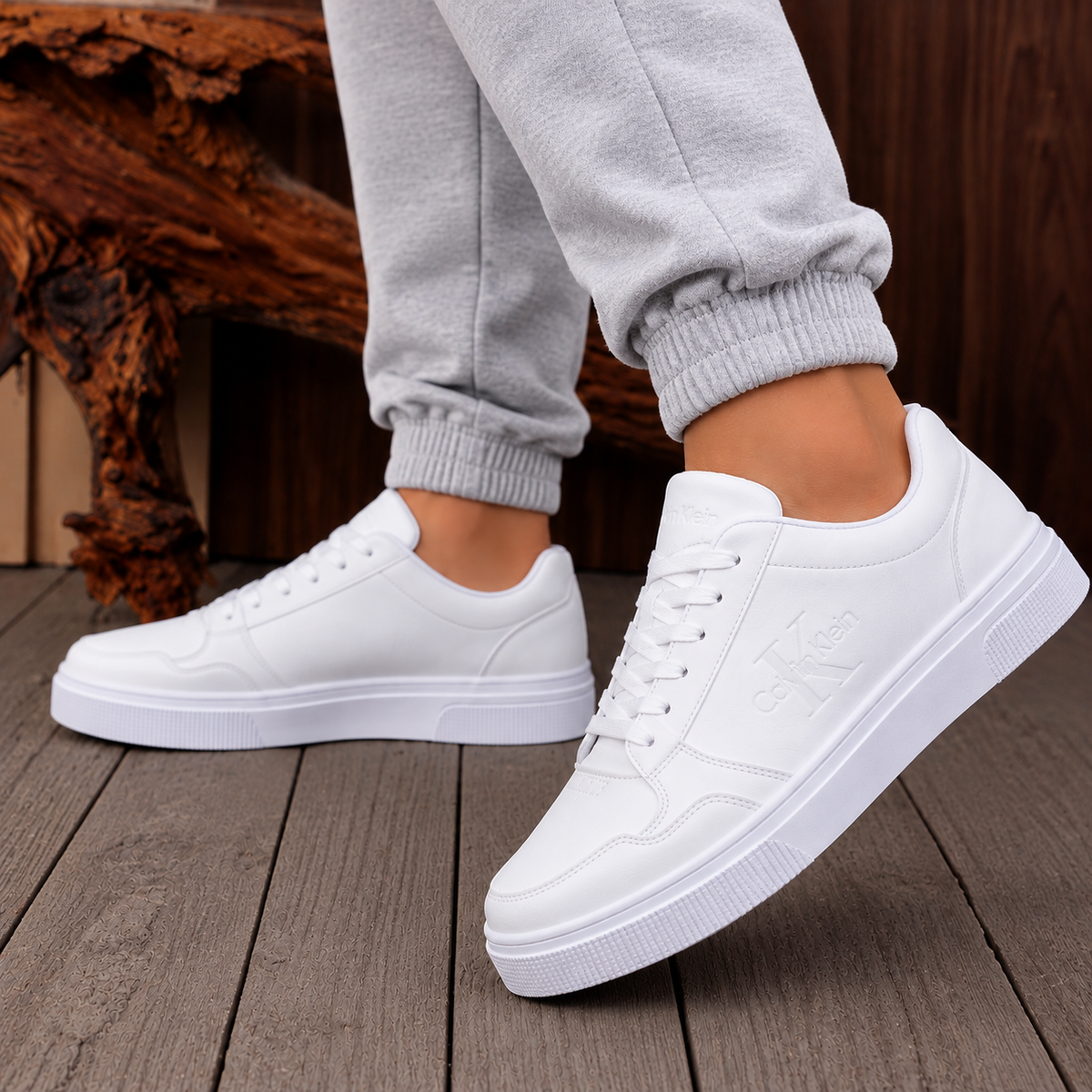 👟 CaIvin KIein – Sneakers Blanches